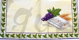 Serviette bibel gelb (e9) 2Stk.