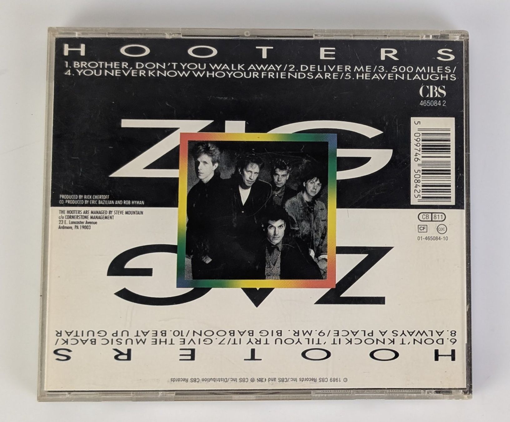 CD: Hooters - Zig Zag CD - 80er Kult Band! – Usato da Zürich venduto da 1.Simon 1