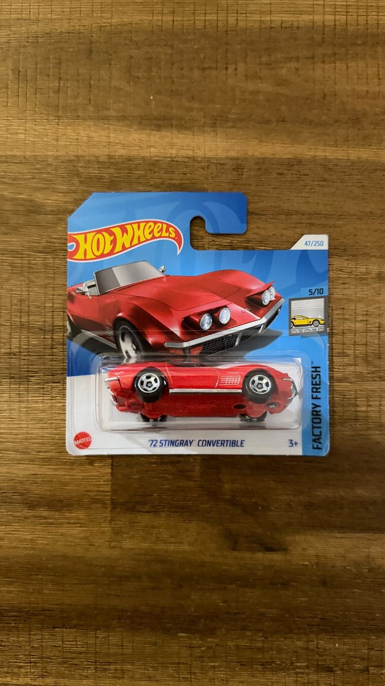 Hot Wheels Modellini d'auto: Hot Wheels 72 Stingray Convertible - 47/250 – Nuovo e nell'imballaggio originale da Opfikon venduto da andi_campi