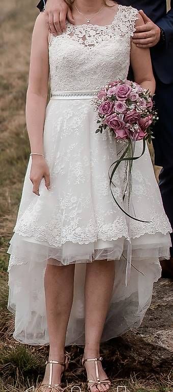 Vestiti: Kurzes Brautkleid Ivory Grösse 40 – Usato da Riedtwil venduto da Allesmussweg-