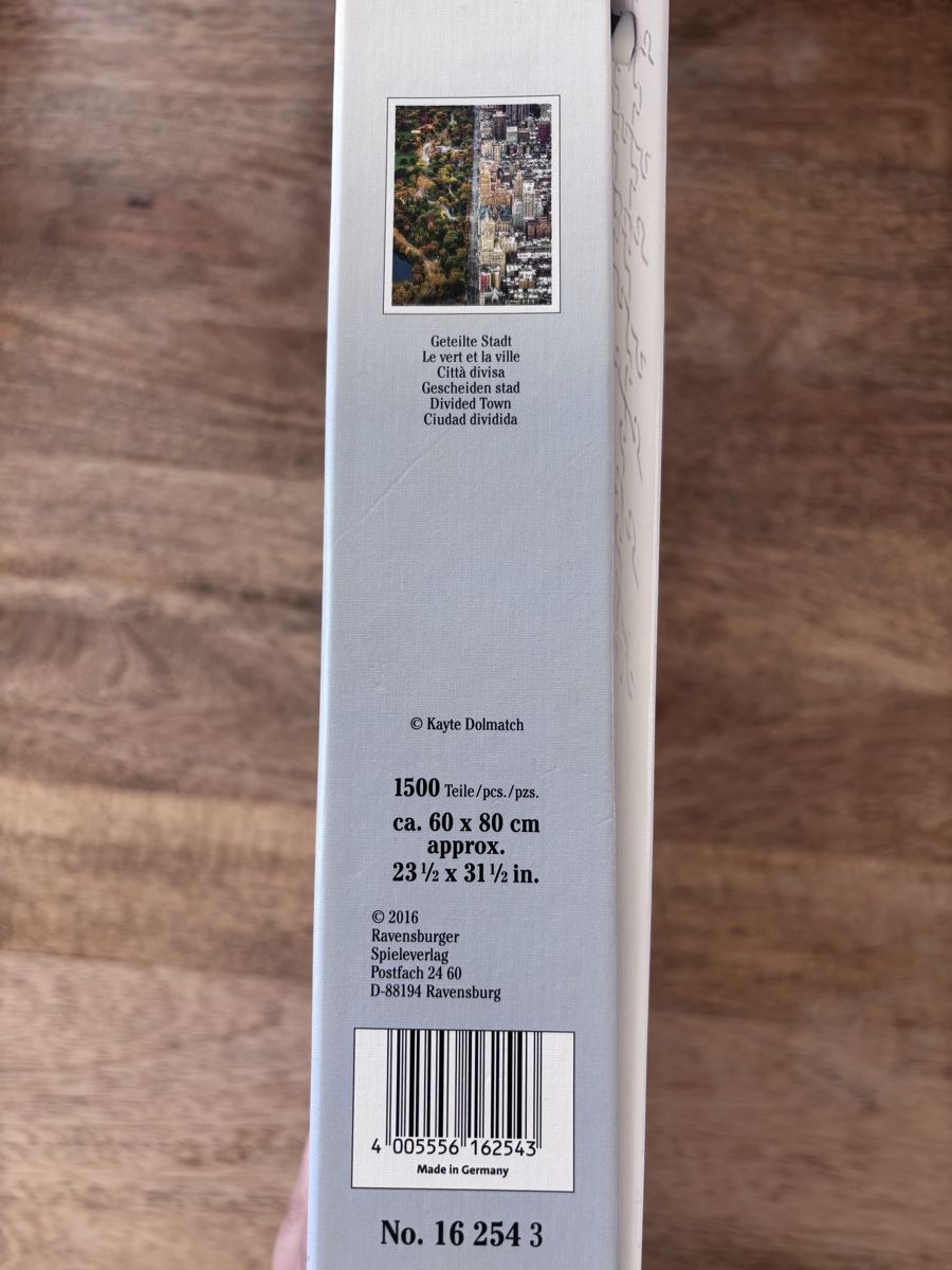 Ravensburger Puzzles: Puzzle Ravensburger 1500 pièces New York – Neu (gemäss Beschreibung) aus Thalwil von Salome89CH 2