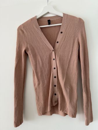 YAS Cardigan, size M, pink, worn once, as new!