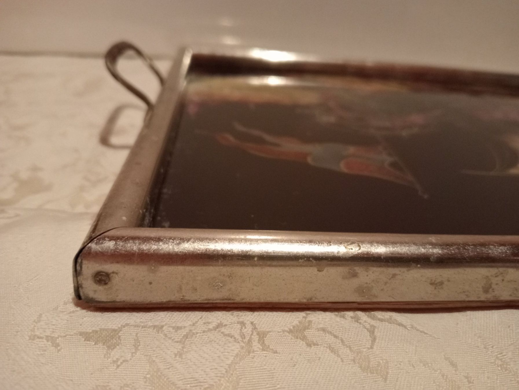 Piatti di portata: Vintage Tablett Platte Schiff Perlmutt – Usato da Oberdorf BL venduto da Barocki888 7