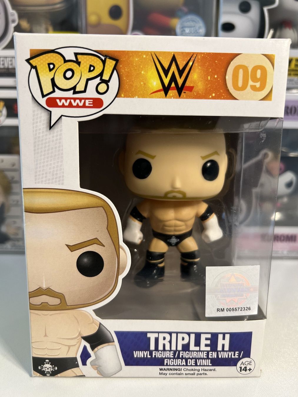 Funko Statuette: Funko POP! WWE Triple H (Version 2014) – Nuovo e nell'imballaggio originale da Le Mouret venduto da perfectbijou