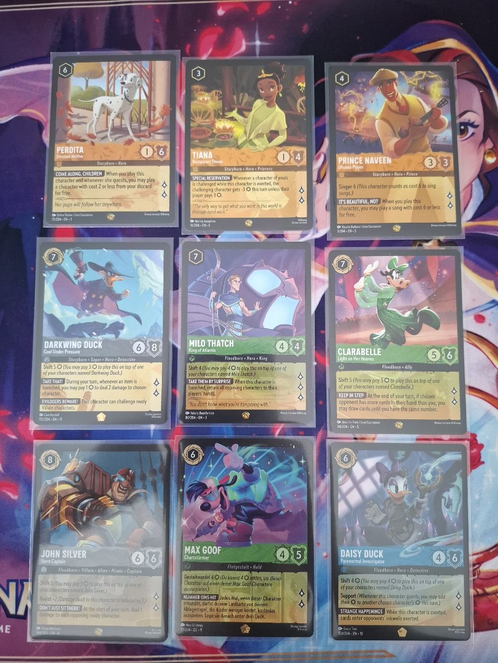 Disney Carte collezionabili: Disney Lorcana 20x Legendary 1x Epic – Usato da Pieterlen venduto da Natschoooo 1