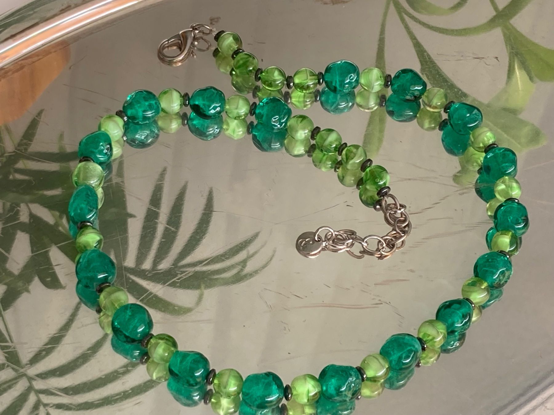 Murano Catenine: Collier vintage en verre ancien – Usato da Marly venduto da Antigona71 1