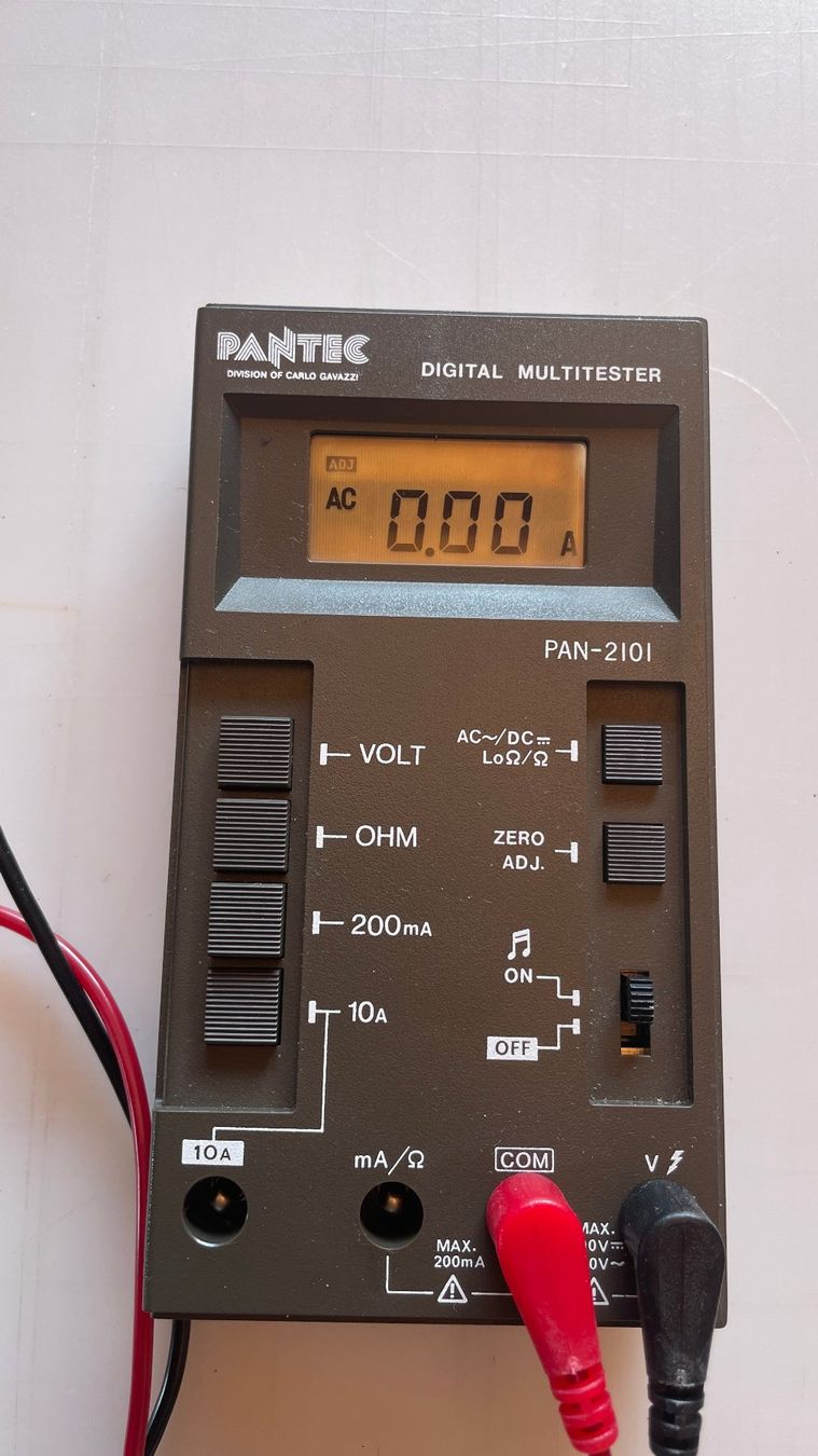 Misurare: Pantec Digital Multimeter PAN-210I – Usato da Glattfelden venduto da cybermaxx 3