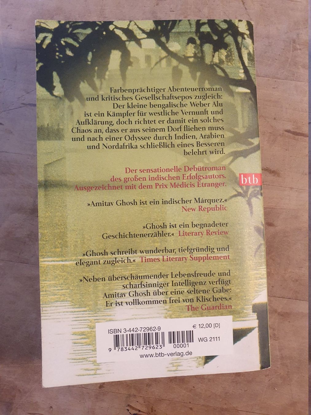Livres: Bengalisches Feuer Amitav Ghosh BTB – D'occasion à Zürich par loosebone 1