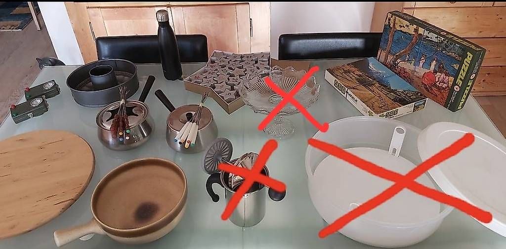 Tutte le decorazioni: Schöne Flohmarktsachen pro Artikel – Usato da Uetendorf venduto da Ladouce 3