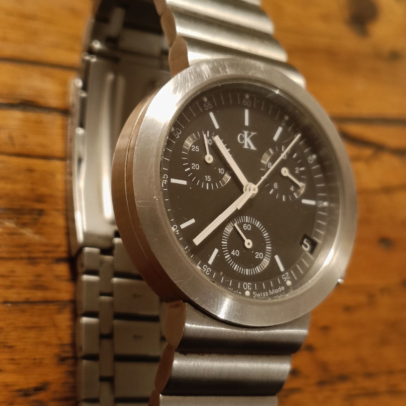 Calvin Klein Orologi: Calvin Klein Chronograph Uhr – Usato da Giubiasco venduto da giubi01 2