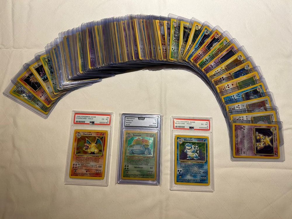 Pokemon Base Set Komplett ohne en+tr PSA (Gebraucht) in Buchs SG für ...