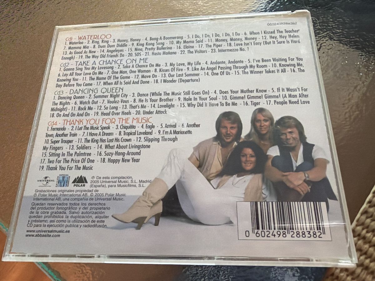 CD: ABBA La coleccion definitiva 4CD Box Spanien – Usato da Solothurn venduto da Rginger12 1
