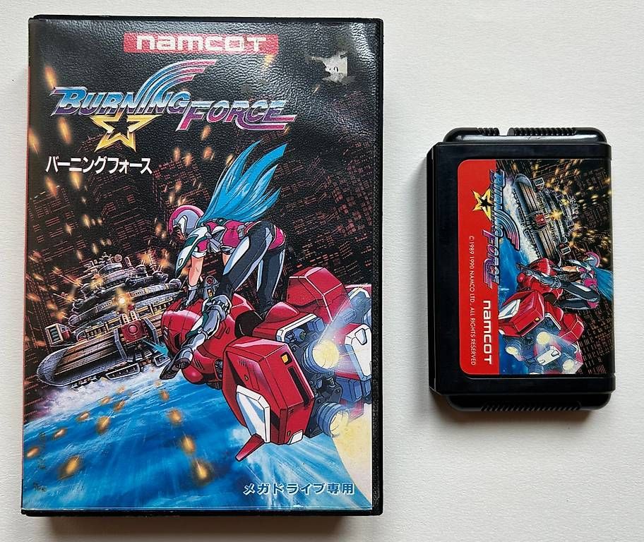 Jeux: BURNING FORCE - SEGA MEGADRIVE JAP – D'occasion à Giffers par Z6-ludo 1