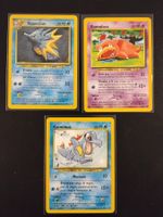 Pokémo Néo Genesis: lot de 3 cartes FR