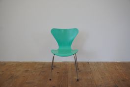Fritz Hansen Serie 7 türkis 3107 Arne Jacobsen