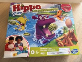 Hippo Flipp Melonenmampfen Brettspiel Hasbro Gaming