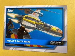 Carte Star Wars Resistance Rucklin's Racer Roars - 66