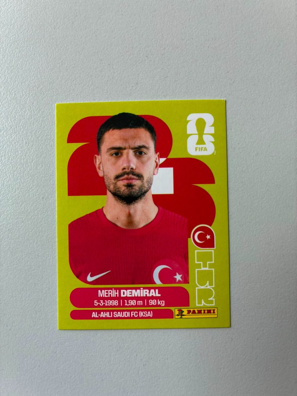 Panini Carte collezionabili: Carte panini 2026 - TUR 7 – Nuovo (secondo la descrizione) da La Neuveville venduto da Ibo2300