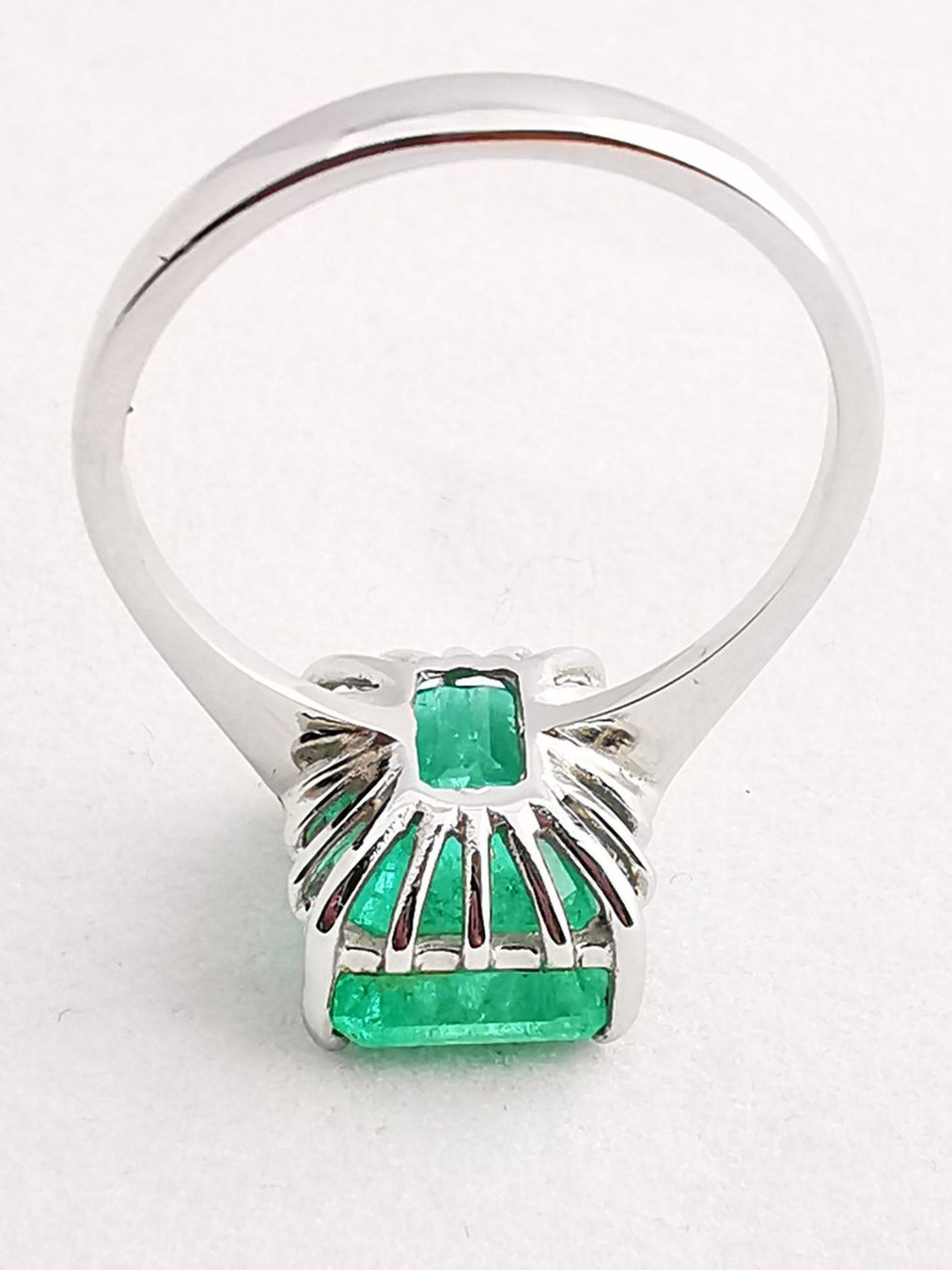 Ringe: Anello 18k Smeraldo Colombiano – Neu (gemäss Beschreibung) aus Brissago von Kri_2k8j 7