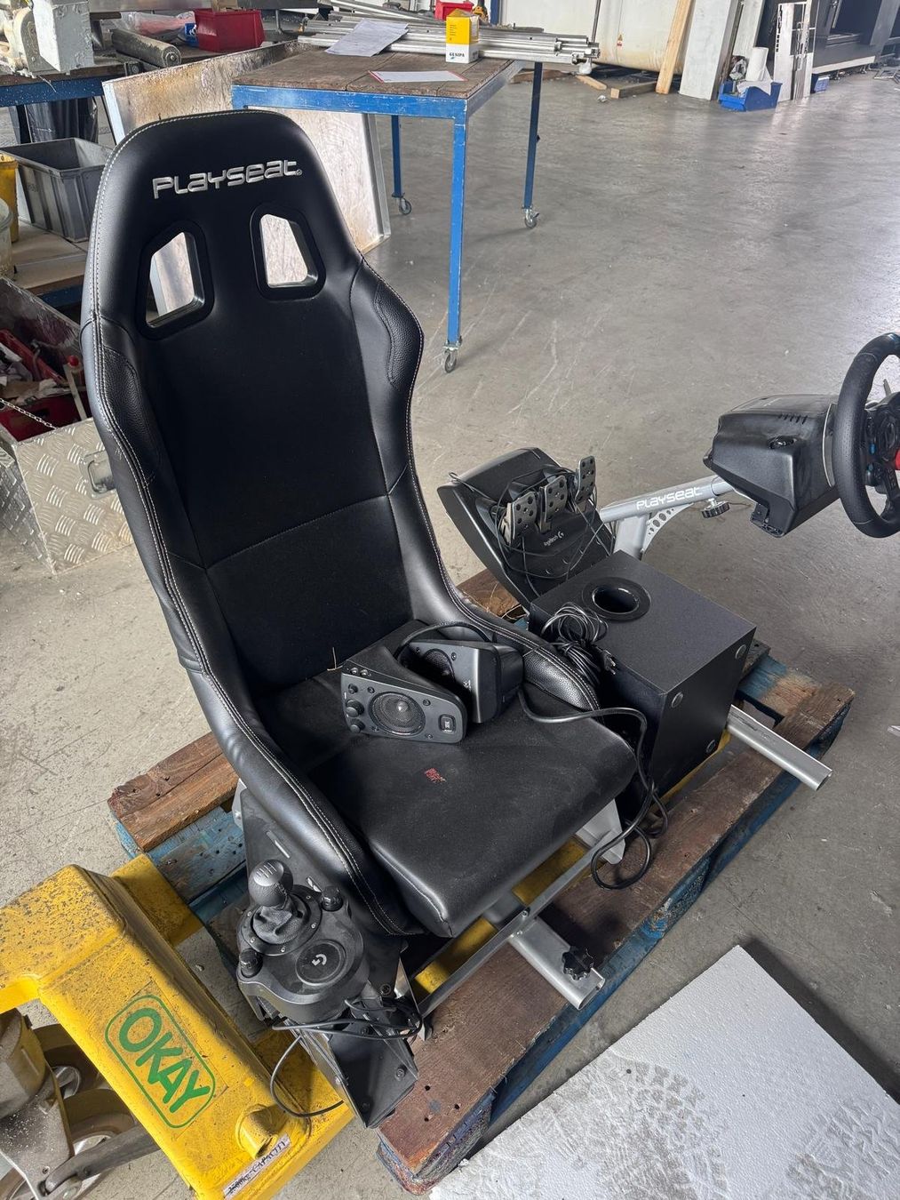 Logitech Console: Playseat PC, Playstation Logitech – Usato da Arnegg venduto da david_k19