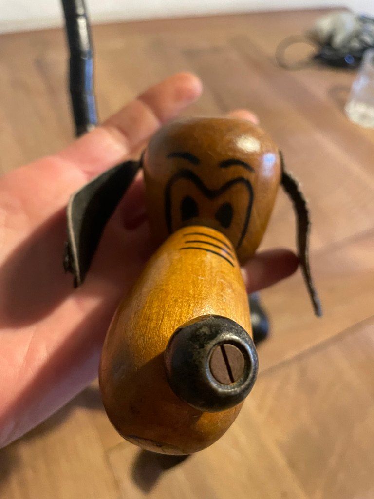 Spielzeuge: Jouet articulé Pluto ancien, 1940-1950 – Gebraucht aus Les Planchettes von graber_j