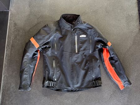 KTM Apex II Motorradjacke Gr. L – mit Innenjacke & Protektor