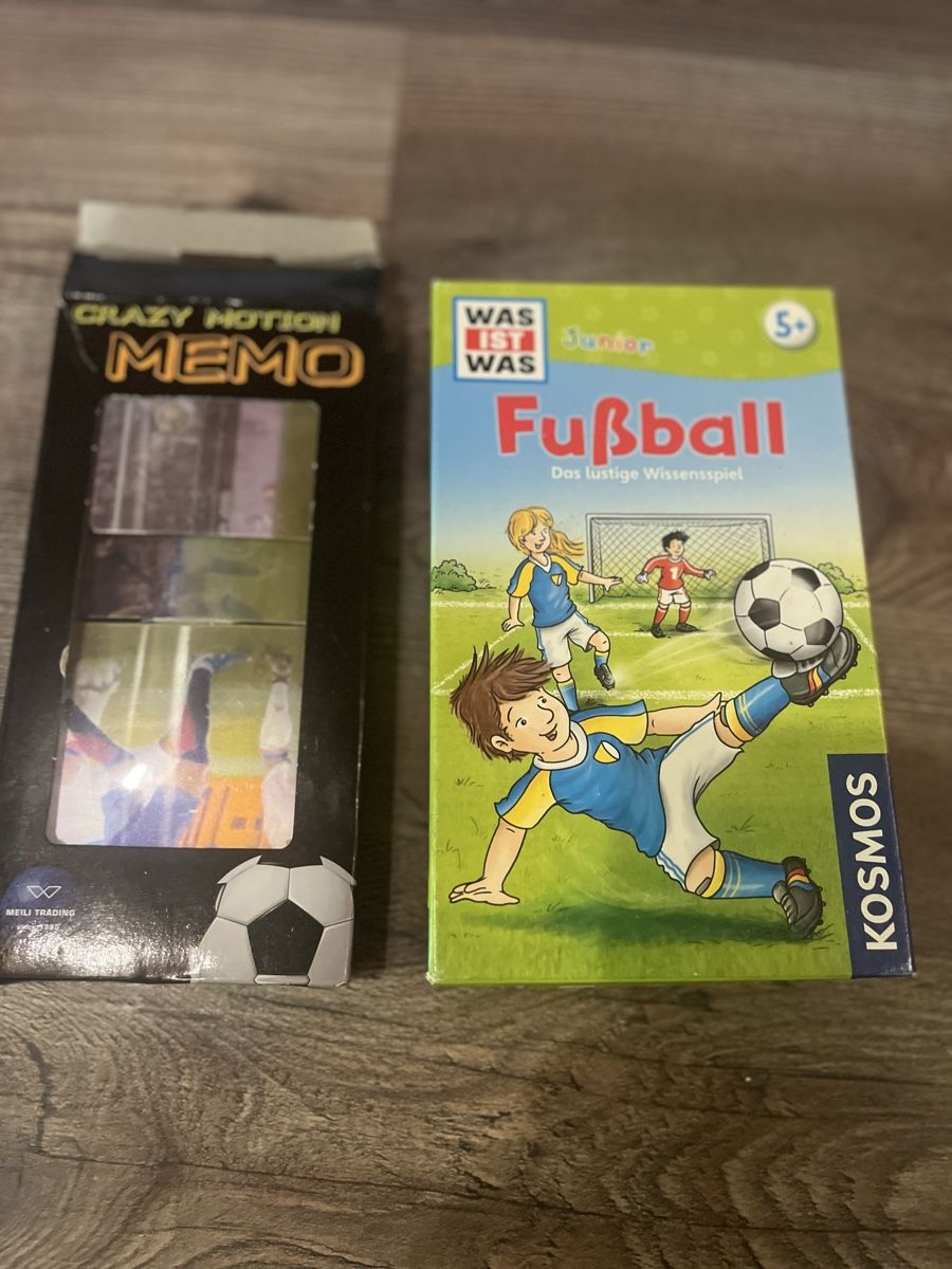 Giochi: Fussballspiel & Memory – Usato da Maur venduto da esgehoertjetztmir