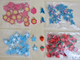 basteln, dekorieren: Anhänger aus Gummi/rubber loops charms