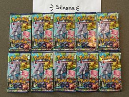 10 x Pokemon Go Booster Originalverpackt Sealed Deutsch