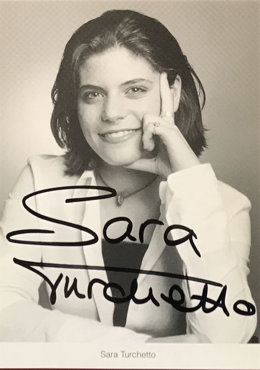Sara Turchetto Autogramm signiert Foto 10x15cm (Gebraucht) in ...