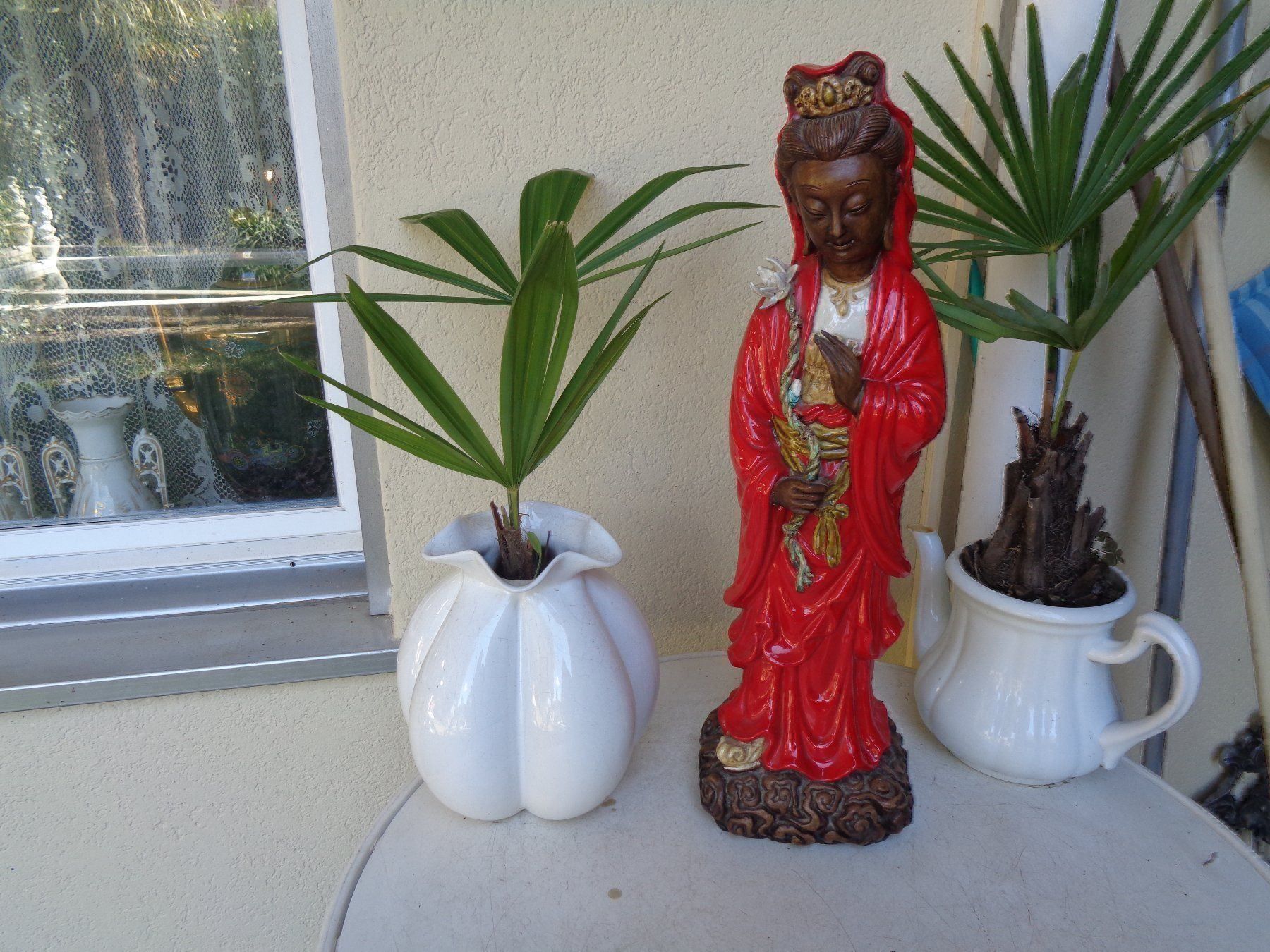 Statuette: Alte,grosse Figur aus Keramik – Usato da Camorino venduto da Hunpete