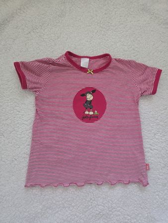 Schiesser T Shirt Gr. 104 – Pink Gestreift NICI Schaf