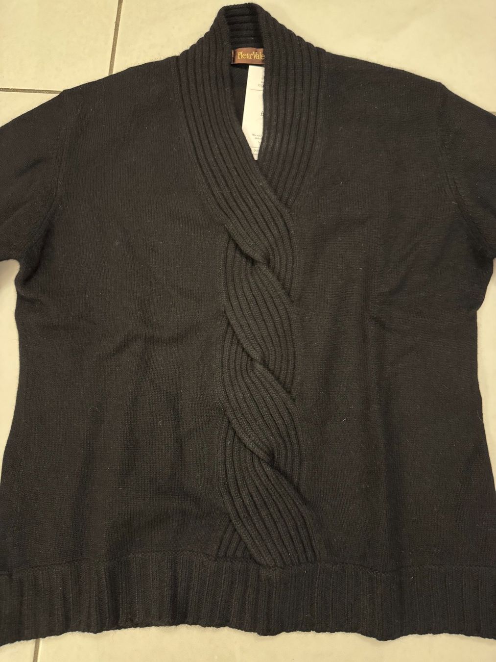 Pulls & Sweat-shirts: FLEUR VALERY - 100% Kaschmir Pulli - schwarz - Gr. M – Neuf (Voir description) à Maienfeld par Fashion_2009 1