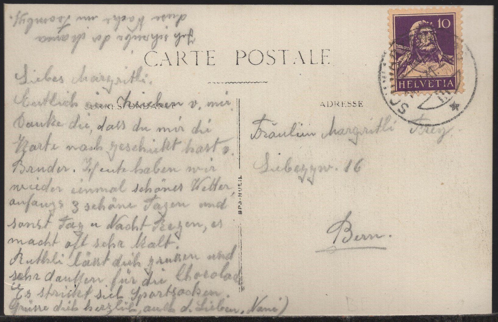 Cartes postales: Gantrischseeli 1931 – D'occasion à Aarau par kufi44 1