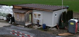 Container, Wohncontainer, Provisorium, tiny house