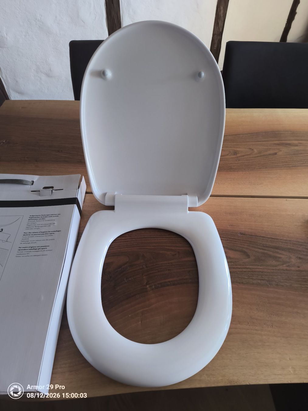 WC: WC Ring /Deckel ungebraucht – Neu und originalverpackt aus Wallenwil von elektron22