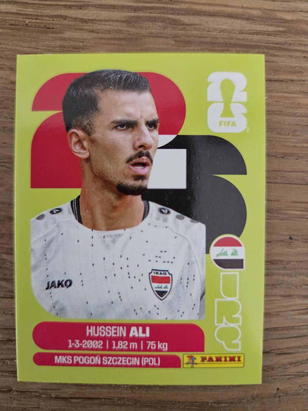 Panini Carte collezionabili: Panini Sticker 2026 IRQ 4 – Nuovo (secondo la descrizione) da Luzern venduto da .Skylake.
