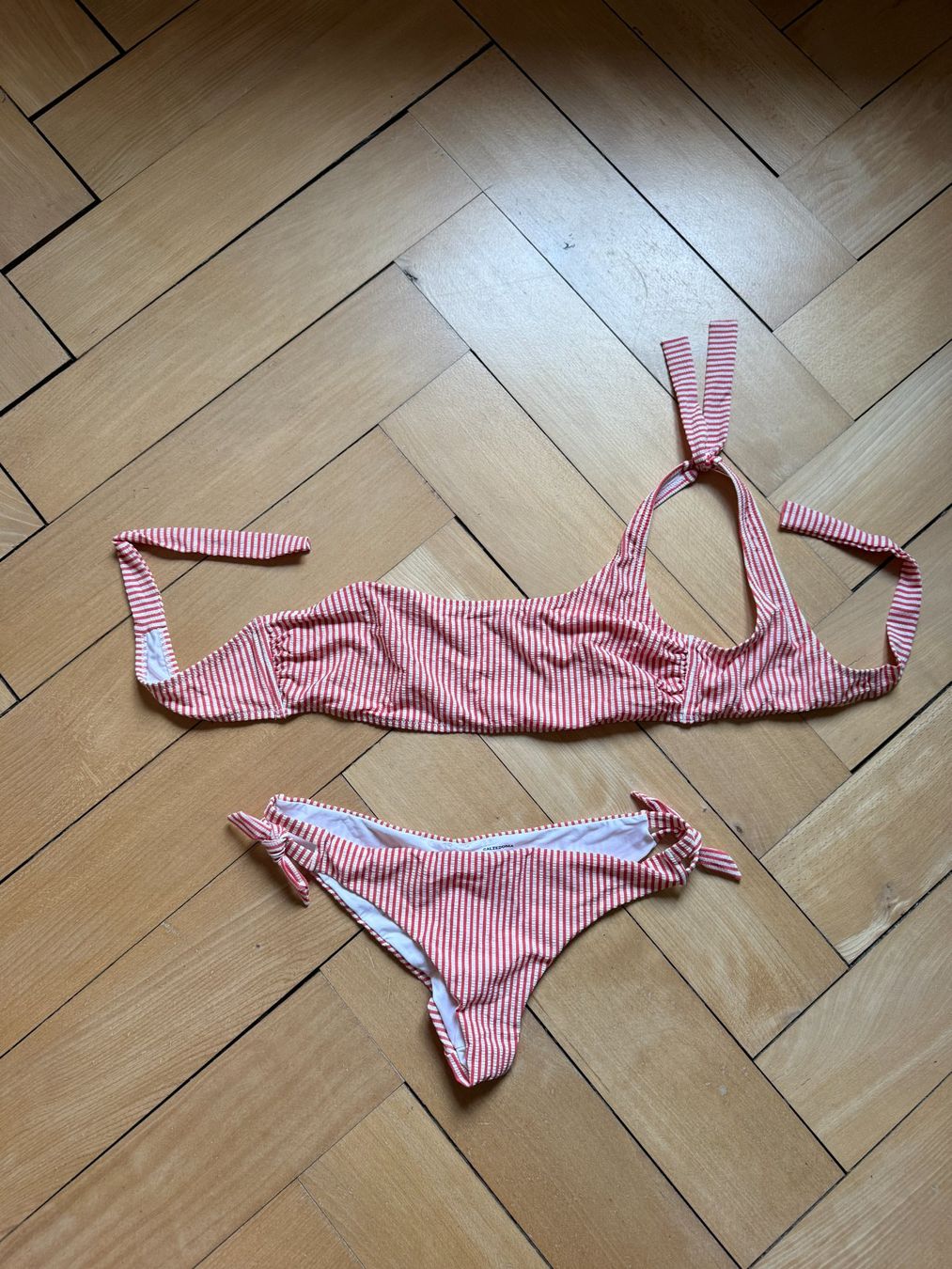Calzedonia Costumi da bagno & Bikini: CALZEDONIA - Bikini rot-weiss gestreift M – Usato da Zürich venduto da Diazaio
