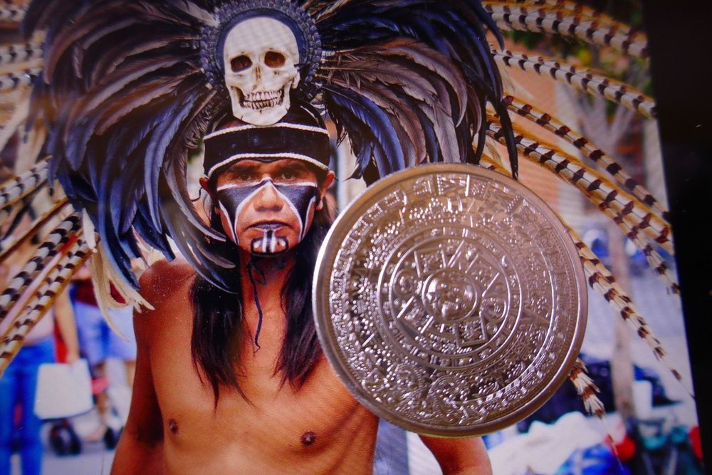 Azteken Gold Kalender Sammlermünze | Kaufen Auf Ricardo