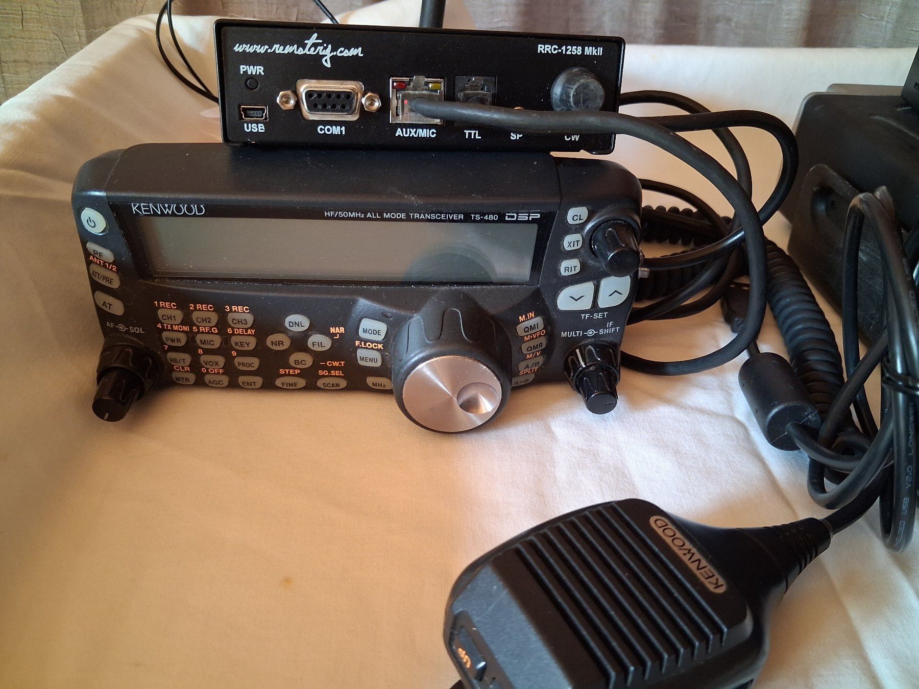 Radiocomunicazione: Funkgerät TS480 SAT mit Remote Steuerung – Usato da Altstätten SG venduto da Hampi31 2