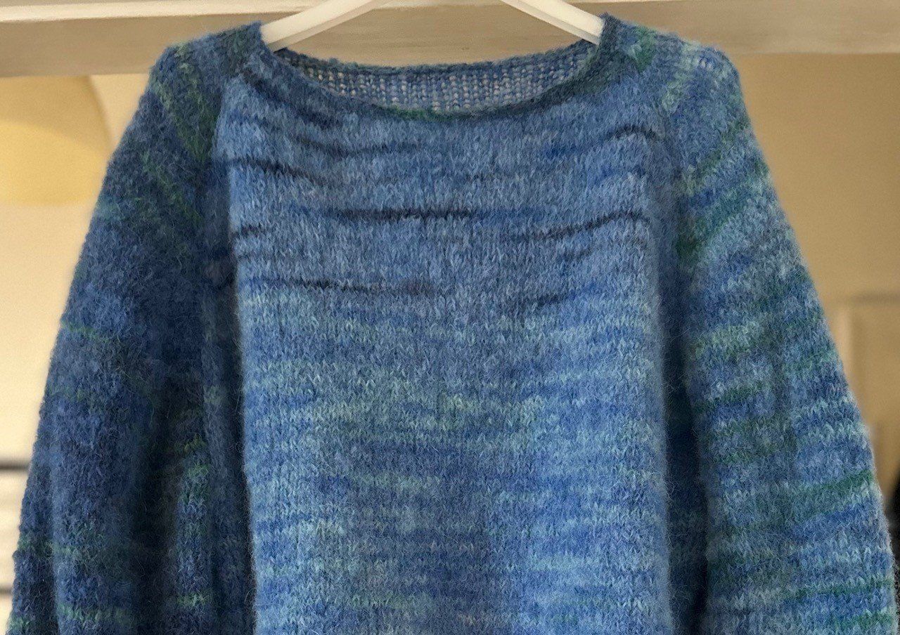 Maglioni & Felpe: PULLOVER  HANDMADE EN ALPACA  ET KID MOHAIR! M – Nuovo e nell'imballaggio originale da Locarno venduto da NicoNion 2