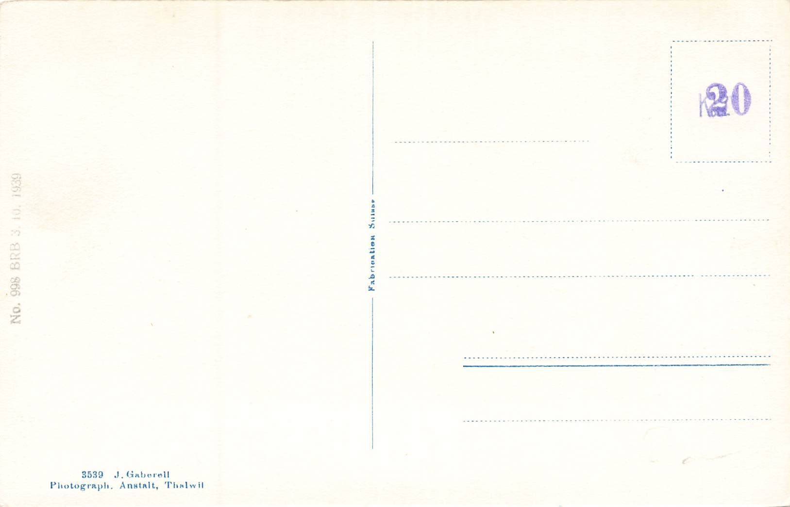Cartoline postali: Holzegg - Blick gegen Schwyz – Usato da Schwyz venduto da Seffi56 1