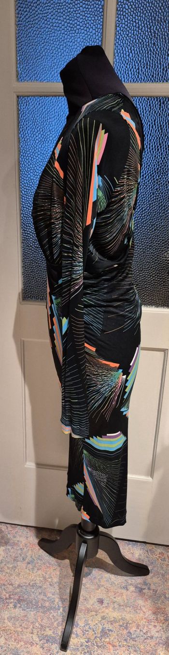 Miss Sixty Vestiti: Miss Sixty Kleid, Gr. L, schwarz bunt gemustert – Usato da Zürich venduto da Roberto040 4