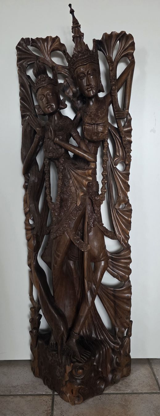 Sculture & Statue: Handgeschnitzte Skulptur Indonesien – Usato da Burgdorf venduto da Handera