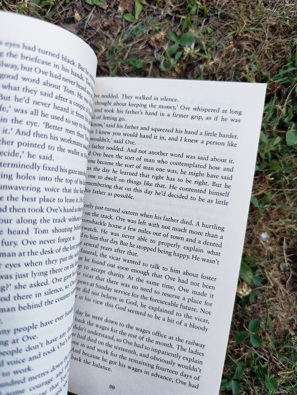 Bücher: A man called Ove Fredrik Backman Paperback Book – Gebraucht aus Mägenwil von VintageGirly 4