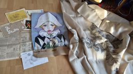Stickpackung Royal Paris Fujita und Matador Leinen Tuch