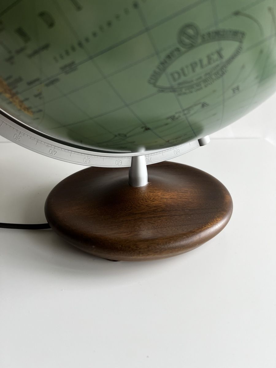Lampade: Large Vintage Illuminated Globe Columbus Erdglobus Duplex – Usato da Oberägeri venduto da Theonose74 1