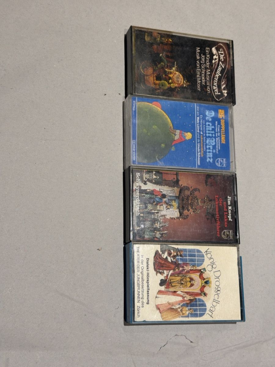 Musicassette: nostalgische Schweizer Märli-Kassetten – Usato da Rorbas venduto da Manues