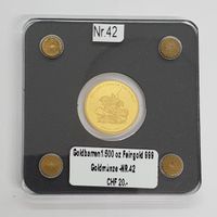1/500 oz Feingold 999 Goldmünze - 42