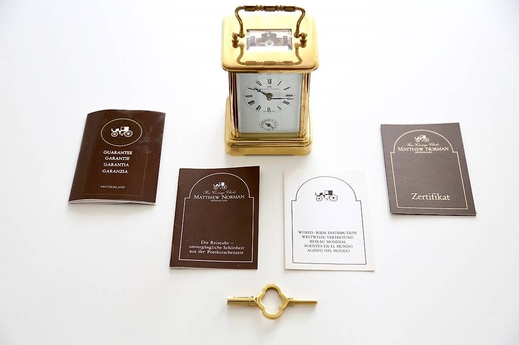 Orologi da terra & Orologi da parete: Matthew Norman Tischuhr – Usato da Reinach BL venduto da Han-Numismatik 5